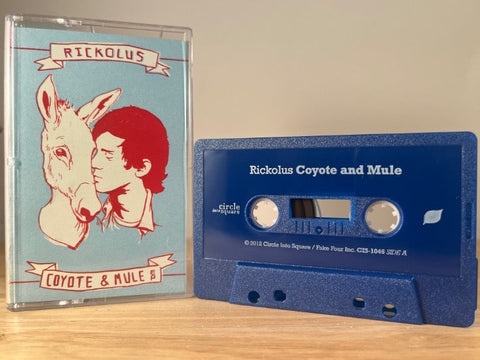 RICKOLUS COYOTE AND MULE [blue tape] CASSETTE TAPE