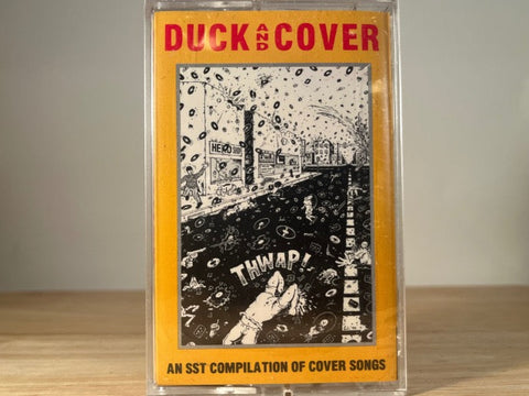 DUCK AND COVER - SST compilation of cover songs - BRAND NEW CASSETTE TAPE