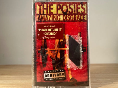 THE POSIES - amazing disgrace - BRAND NEW CASSETTE TAPE