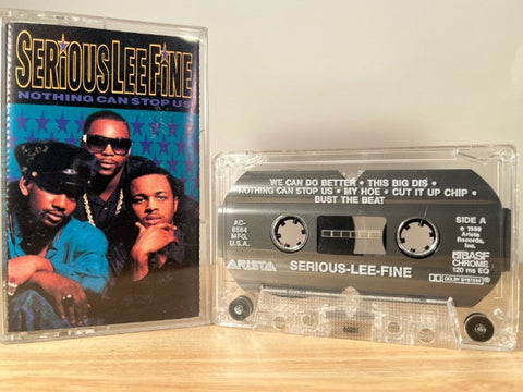 SERIOUS-LEE-FINE - nothing can stop us - CASSETTE TAPE