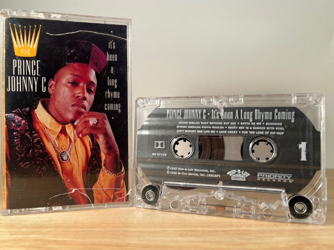 PRINCE JOHNNY C - it’s been a long rhyme coming - CASSETTE TAPE