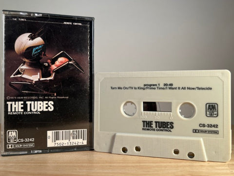 THE TUBES - remote control - CASSETTE TAPE