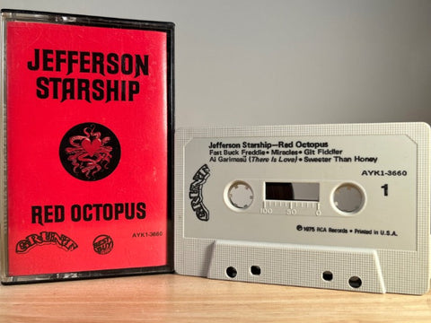 JEFFERSON STARSHIP - red octopus - CASSETTE TAPE