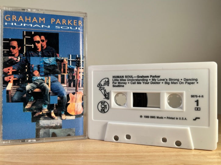 GRAHAM PARKER - human soul - CASSETTE TAPE