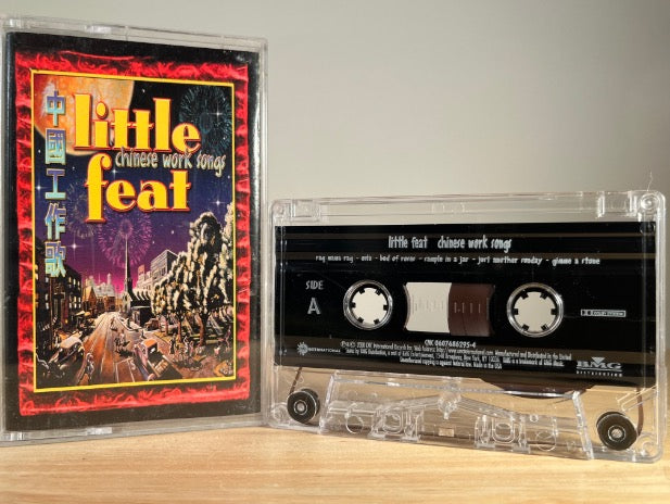LITTLE FEAT - Chinese work songs - CASSETTE TAPE