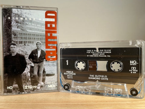 THE OUTFIELD - diamond days - CASSETTE TAPE