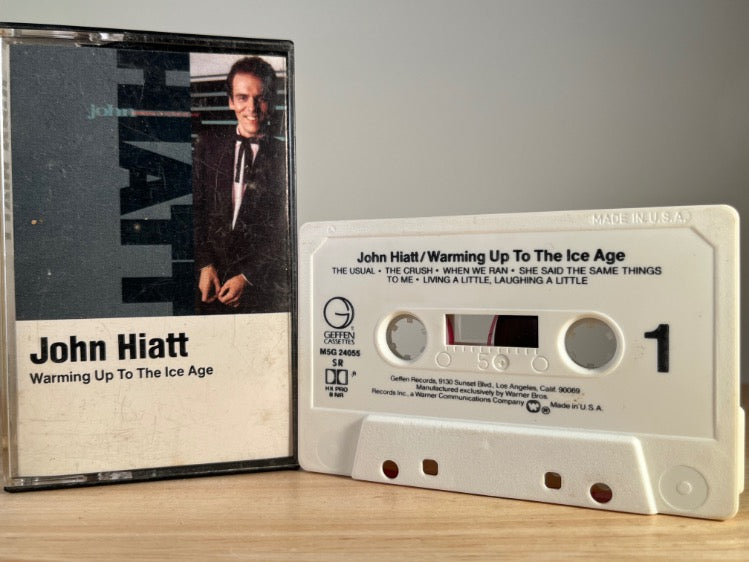 JOHN HIATT - warming up to the ice berg - CASSETTE TAPE