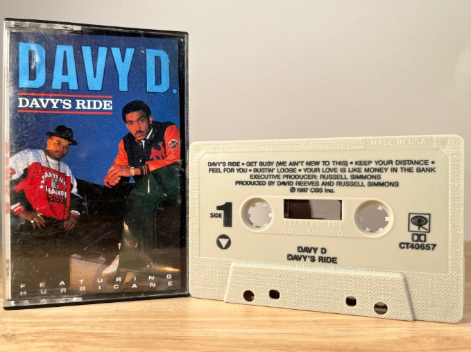 DAVY D - davy’s ride - CASSETTE TAPE