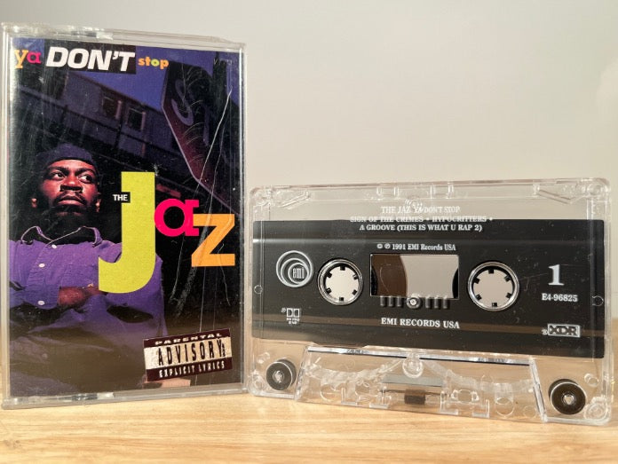 JAZ - ya don’t stop - CASSETTE TAPE