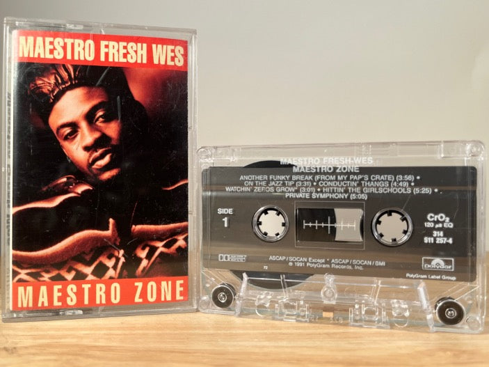 MAESTRO FRESH-WES - maestro zone - CASSETTE TAPE