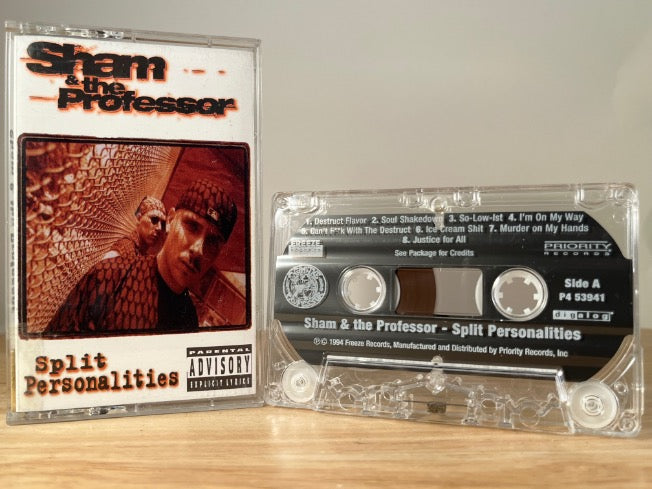Sham & The Professor: Split Personalities: Cassette Sham & The Professor: Split Personalities: Cassette