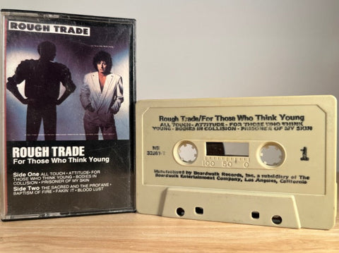 ROUGH TRADE - for those who think young - CASSETTE TAPE