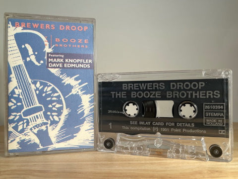BREWERS DROOP - the booze brothers - CASSETTE TAPE