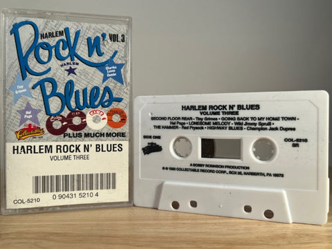 HARLEM ROCK N BLUES VOL.3 - various artists - CASSETTE TAPE