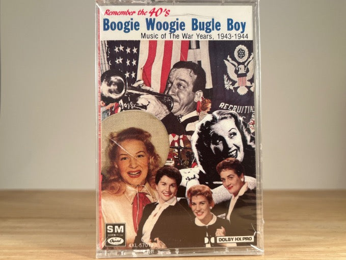 Remembering the 40’s - boogie boogie bugle boy - BRAND NEW CASSETTE TAPE