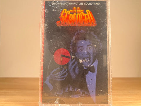 SCROOGED - soundtrack - HEAT SEALED CASSETTE TAPE