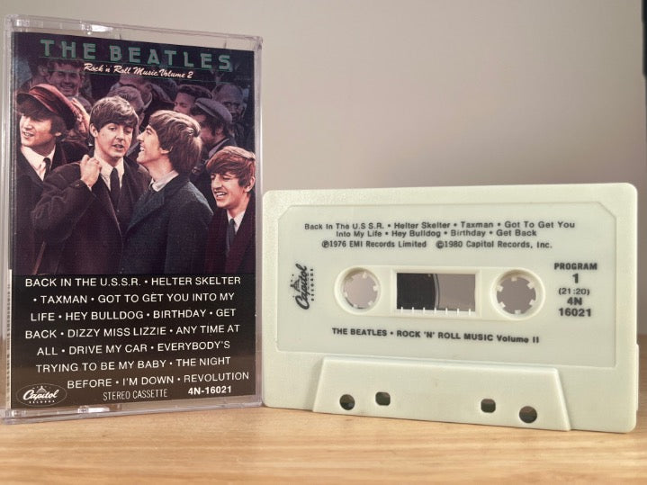 THE BEATLES - rock n roll music Vol.2 - CASSETTE TAPE