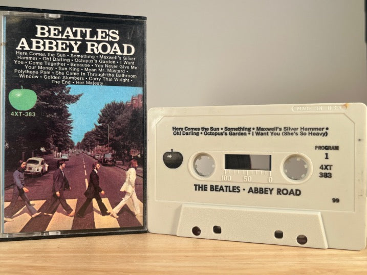 THE BEATLES - abbey road - CASSETTE TAPE [solid shell]