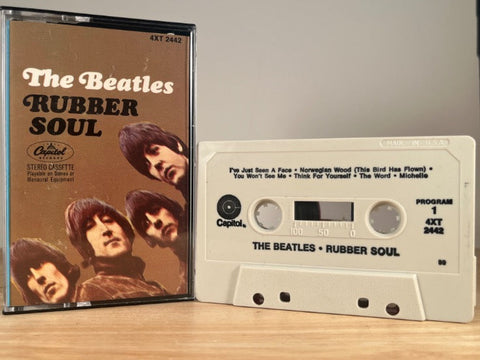 THE BEATLES - rubber soul - CASSETTE TAPE