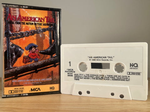 AN AMERICAN TALE - soundtrack - CASSETTE TAPE