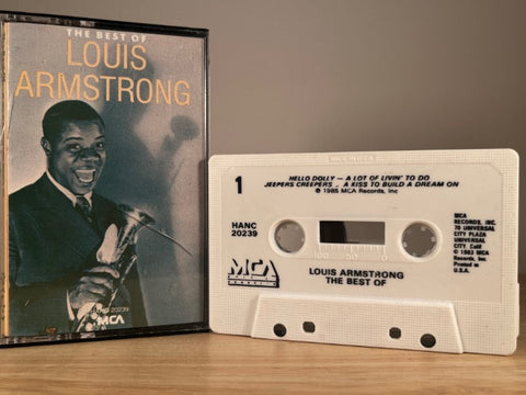 LOUIS ARMSTRONG - the best of - CASSETTE TAPE