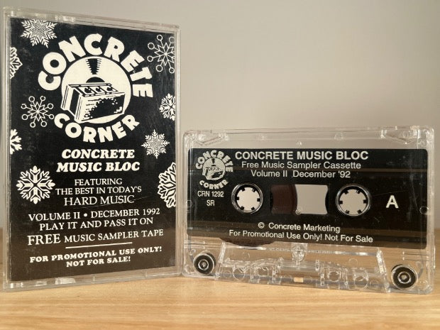 CONCRETE MUSIC BLOC [DEC ’92] - CASSETTE TAPE