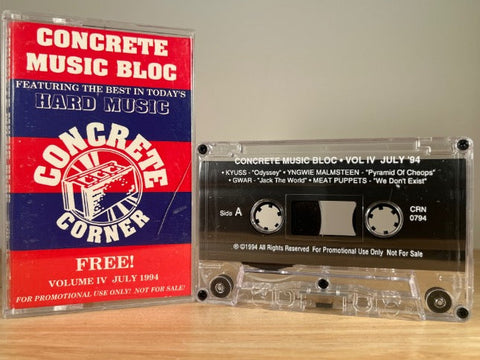 CONCRETE MUSIC BLOC [JULY ’94] - CASSETTE TAPE