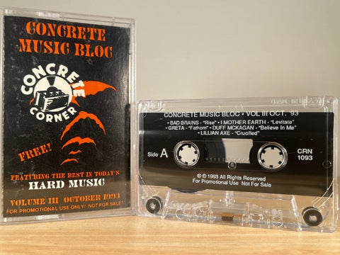 CONCRETE MUSIC BLOC [OCT ‘93] - CASSETTE TAPE-2