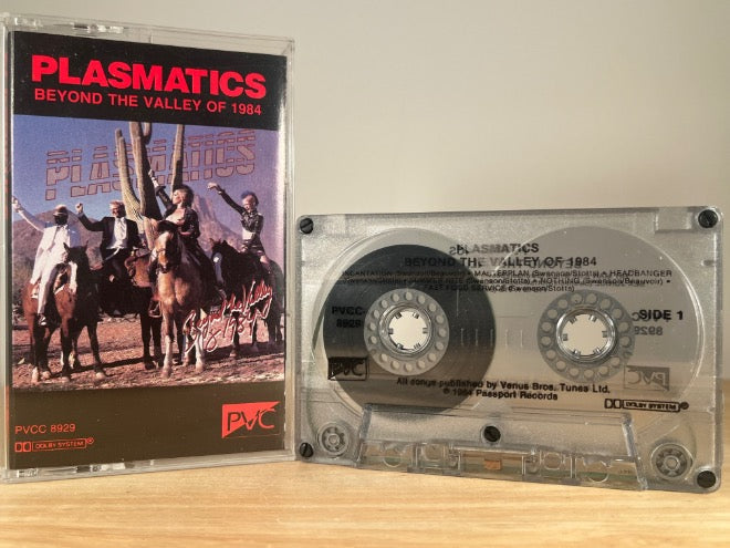 PLASMATICS - beyond the valley of 1984 - CASSETTE TAPE