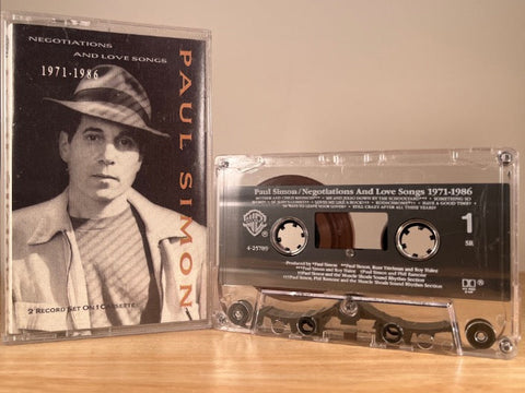 PAUL SIMON - negotiations and love songs 1971-1986 - CASSETTE TAPE