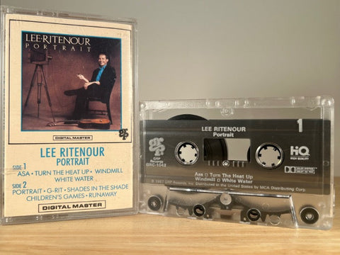 LEE RITENOUR - portrait - CASSETTE TAPE