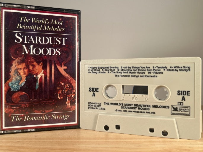 THE WORLDS MOST BEAUTIFUL MELODIES - stardust moods - CASSETTE TAPE