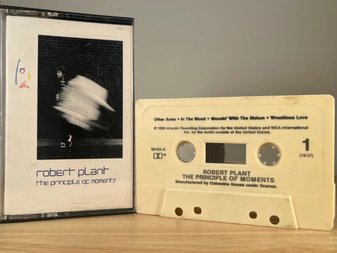 ROBERT PLANT - the principle of moments - CASSETTE TAPE