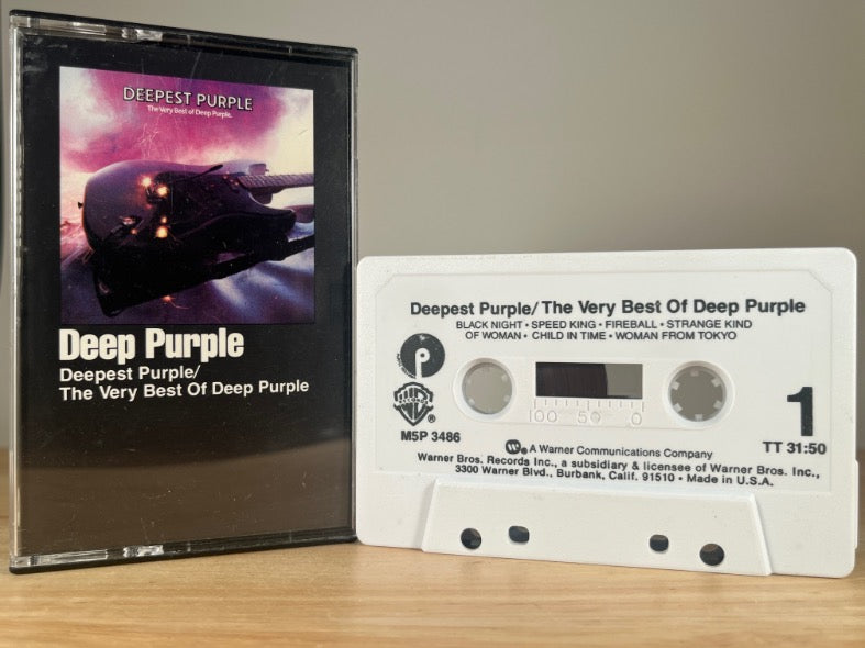 DEEP PURPLE - the very best of - CASSETTE TAPE