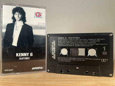 KENNY G - duotones - CASSETTE TAPE