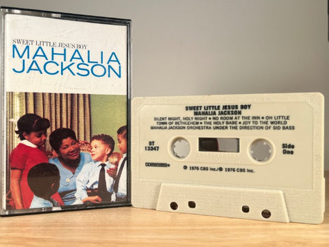 MAHALIA JACKSON - sweet little Jesus boy - CASSETTE TAPE