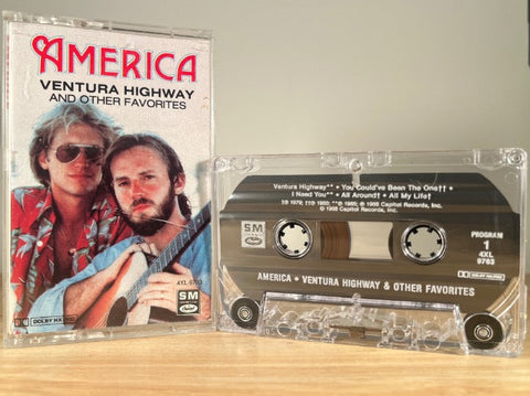 AMERICA - ventura highway - CASSETTE TAPE