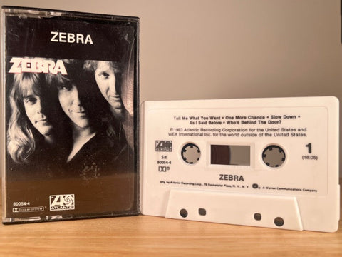 ZEBRA - s/t - CASSETTE TAPE