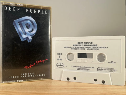 DEEP PURPLE - perfect strangers - CASSETTE TAPE