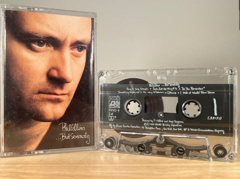 PHIL COLLINS - but seriously - CASSETTE TAPE