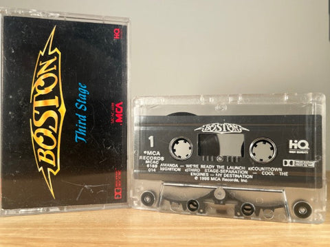 BOSTON - third stage - CASSETTE TAPE