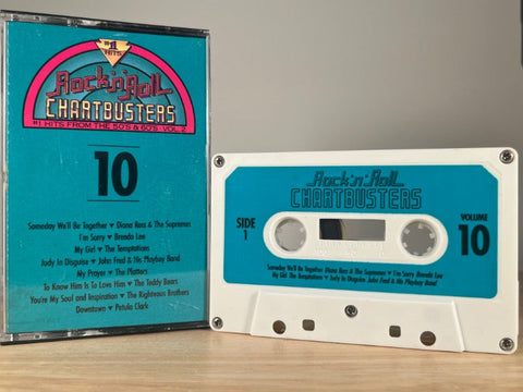 ROCK N ROLL CHARTBUSTERS Vol.10 - CASSETTE TAPE