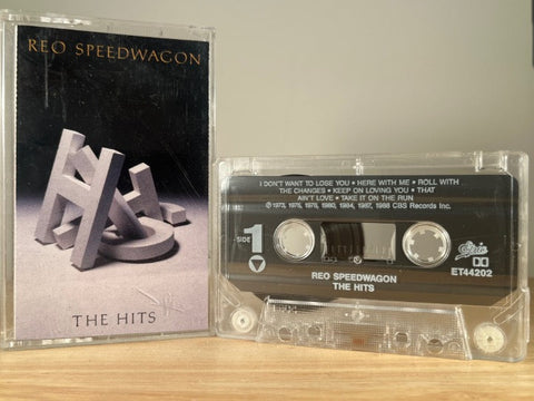 REO SPEEDWAGON - the hits - CASSETTE TAPE