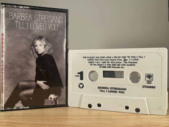 BARBARA STREISAND - til I loved you - CASSETTE TAPE