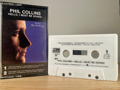 PHIL COLLINS - hello I must be going - CASSETTE TAPE