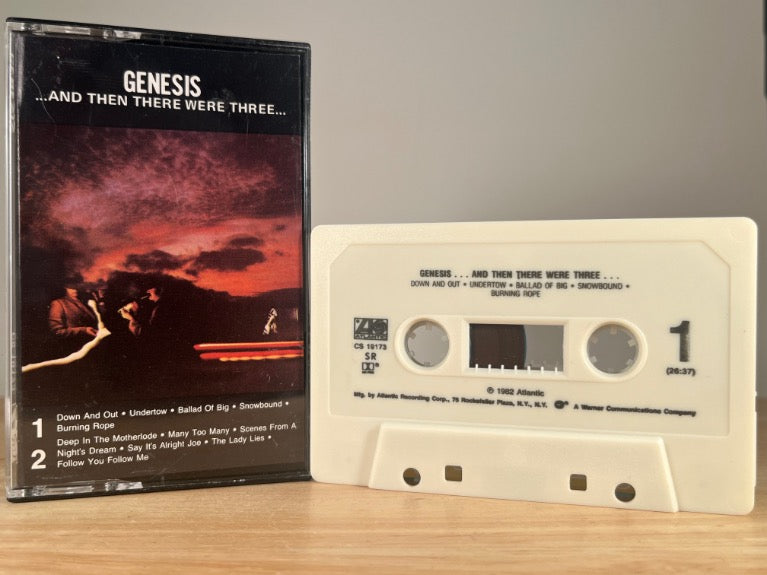 GENESIS - …and then there were three - CASSETTE TAPE