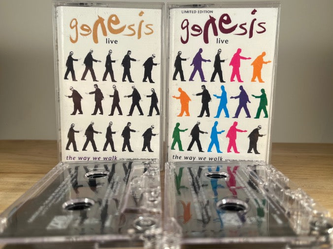 GENESIS - Live: The way we walk [double album] CASSETTE TAPE