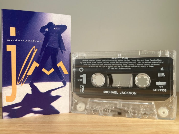 MICHAEL JACKSON - Jam [cassingle] - CASSETTE TAPE