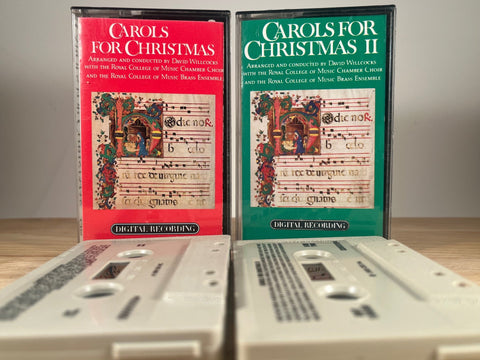 CAROLS FOR CHRISTMAS 1 & 2 - CASSETTE TAPES