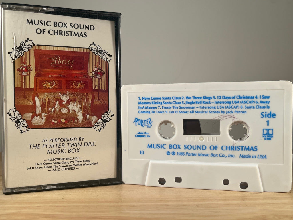 MUSIC BOX SOUND OF CHRISTMAS [1986] - CASSETTE TAPE